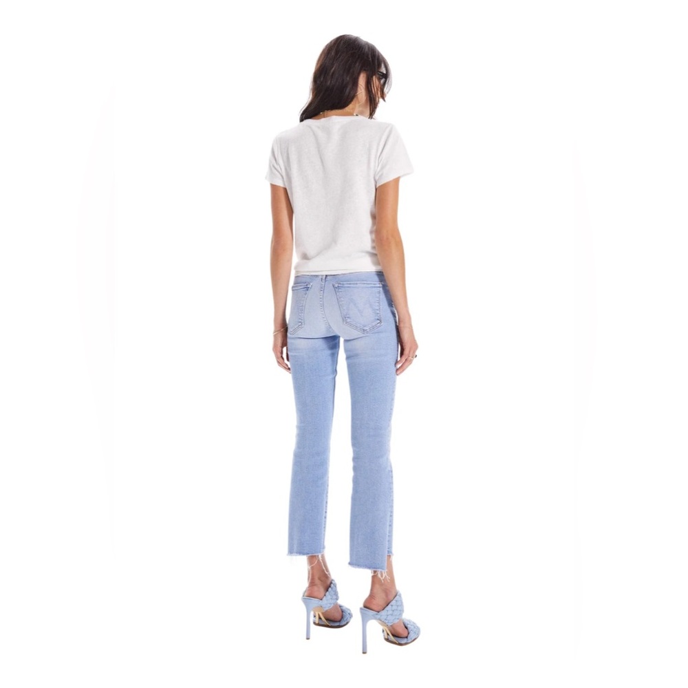Mother - Insider Crop Step Fray Jean - Picture 8 of 8